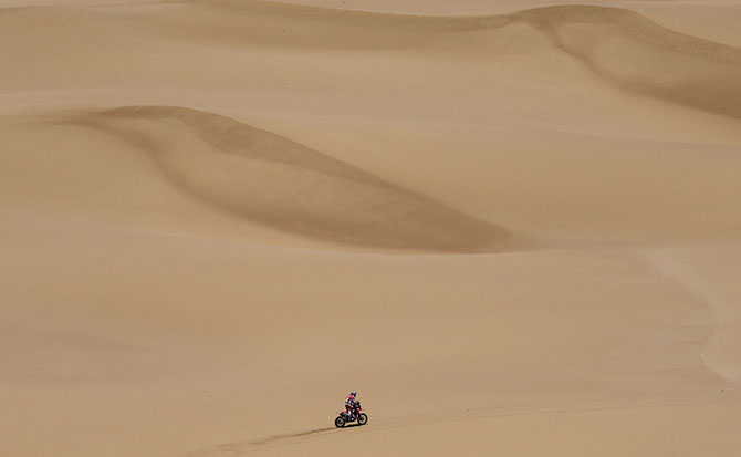 Dakar rallisi: səhrada yarış - FOTOSESSİYA