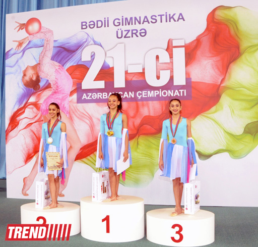 Marina Durunda ikinci dəfə bədii gimnastika üzrə Azərbaycan çempionu oldu - YENİLƏNİB - FOTO