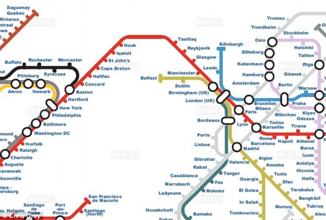 Bütün dünyanı metro birləşdirəcək? - FOTO