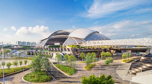 Dünyanın ən böyük qübbəli stadionu - FOTO