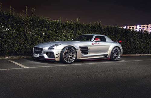 Aqressiv Mercedes SLS - FOTO