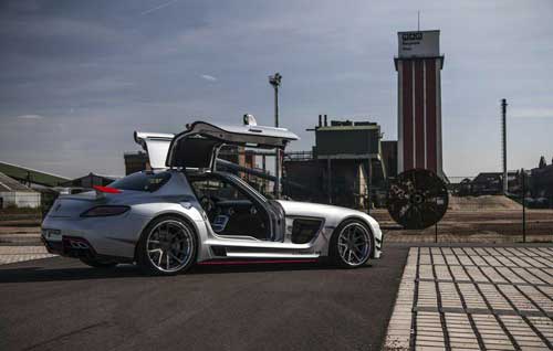 Aqressiv Mercedes SLS - FOTO