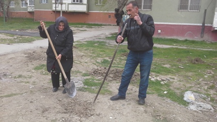 Azərbaycanda yol kəsənlərə qarşı maraqlı aksiya - VİDEO - FOTO