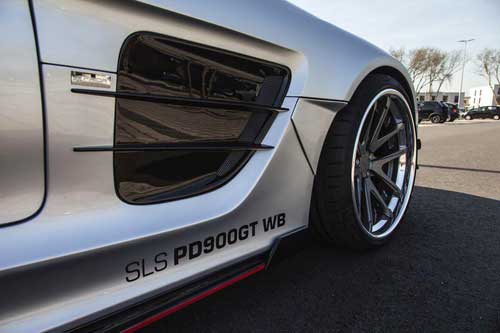 Aqressiv Mercedes SLS - FOTO