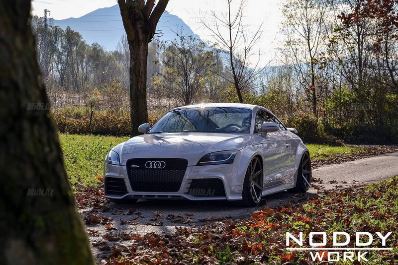 Audi TT RS gözəl tüninq edildi - FOTO