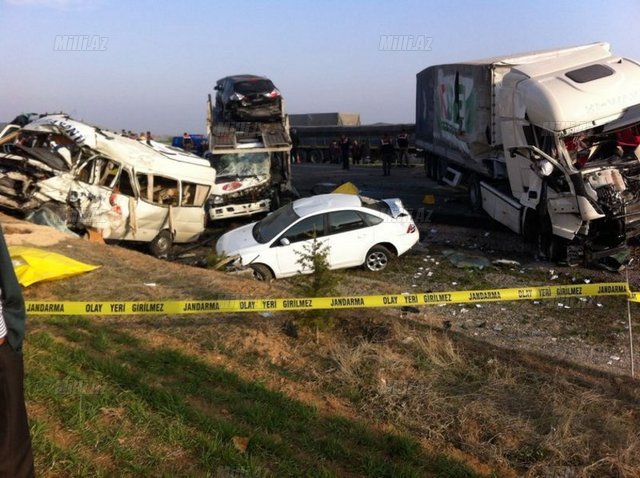 Türkiyədə avtobus aşıb, 9 ölü, xeyli yaralı var - YENİLƏNİB - VİDEO - FOTO