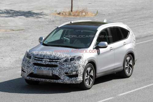 Yenilənmiş Honda CR-V sınaqlarda "ələ keçib" - FOTO