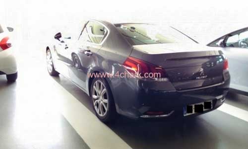 Restaylinq olunmuş Peugeot 508-in casus şəkilləri yayıldı - FOTO