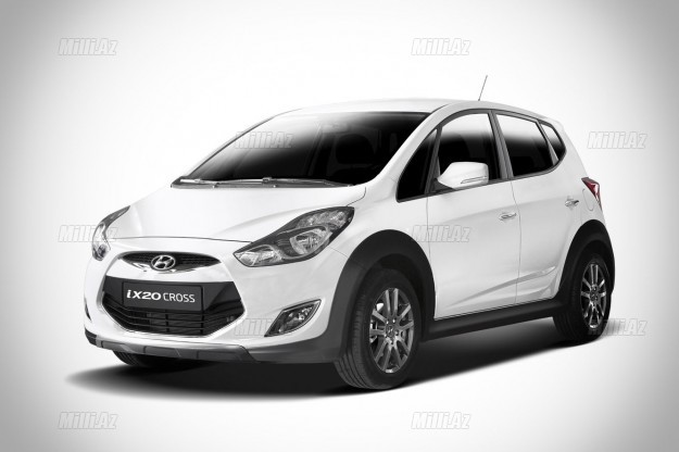 Hyundai ix20-in Cross versiyası - FOTO