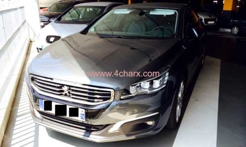 Restaylinq olunmuş Peugeot 508-in casus şəkilləri yayıldı - FOTO